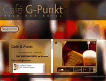 Tablet Screenshot of cafe-g-punkt.at